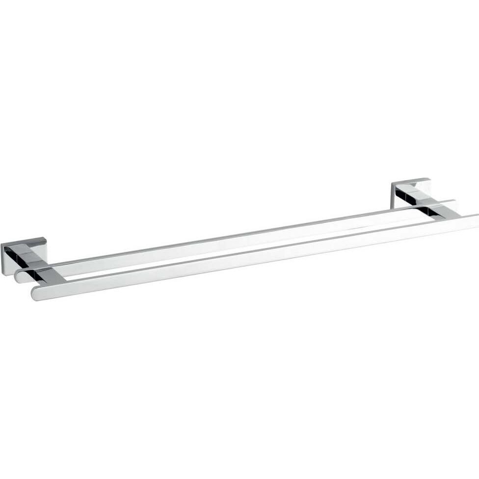 Suport prosop Ermetiq Classic ER-J725, bara dubla 48 cm, Inox
