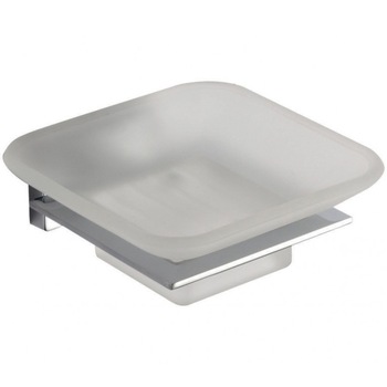 Savoniera Ermetiq Classic ER-J739, fixare perete, sticla/inox Savoniera Ermetiq Classic ER-J739, fixare perete, sticla/inox