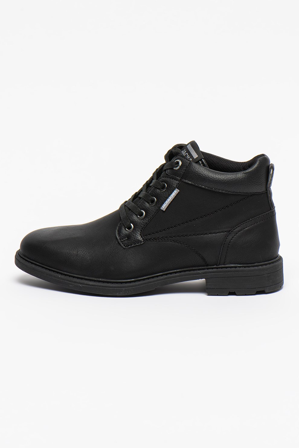Jack&Jones, Ghete de piele ecologica Breaker, Negru