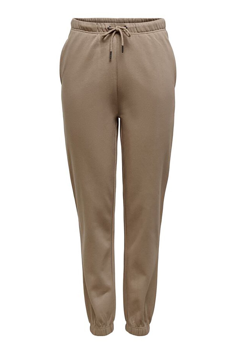 JdY, Pantaloni sport cu buzunare laterale, Maro taupe deschis