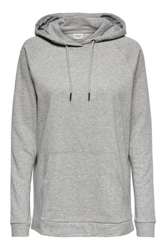 JdY, Hanora lejer cu buzunar kangaroo, Gri deschis melange JdY, Hanora lejer cu buzunar kangaroo, Gri deschis melange