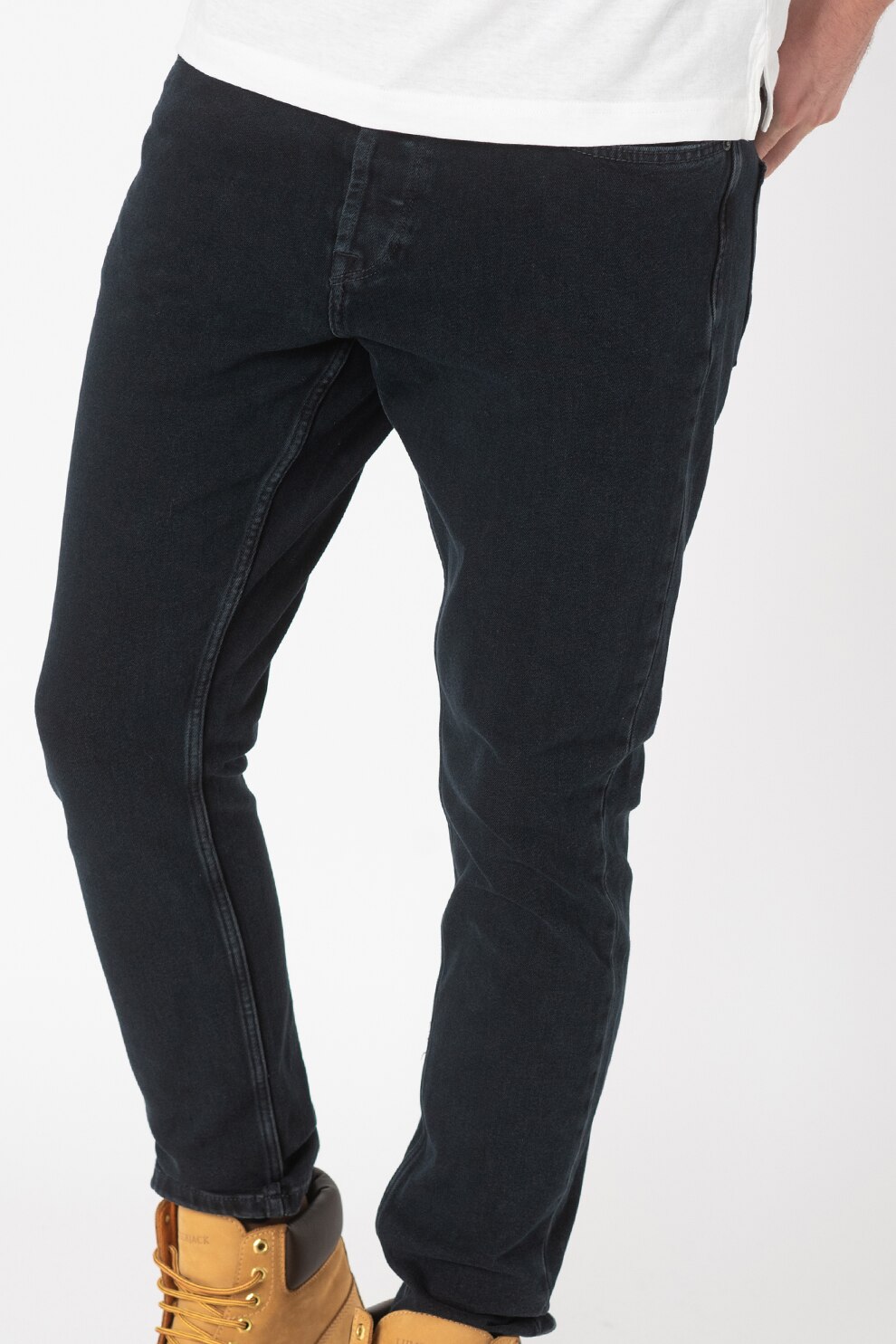 Only & Sons, Blugi conici Drapper, Bleumarin inchis, W32-L34