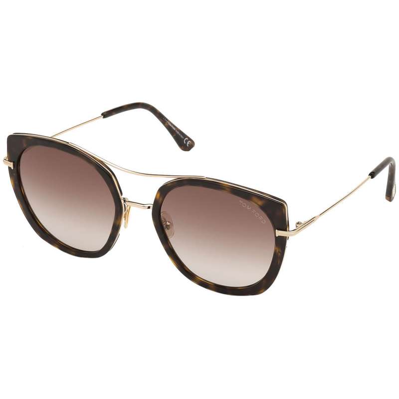 Ochelari de soare Tom Ford, FT0760 - F 52F, Havana
