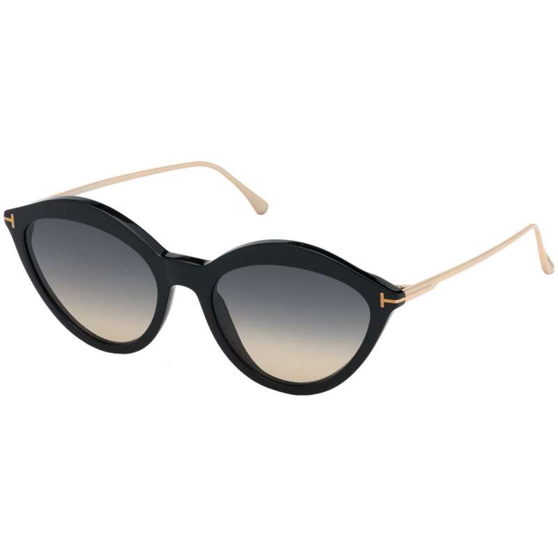Ochelari de soare Tom Ford, FT0663 01B, Negru