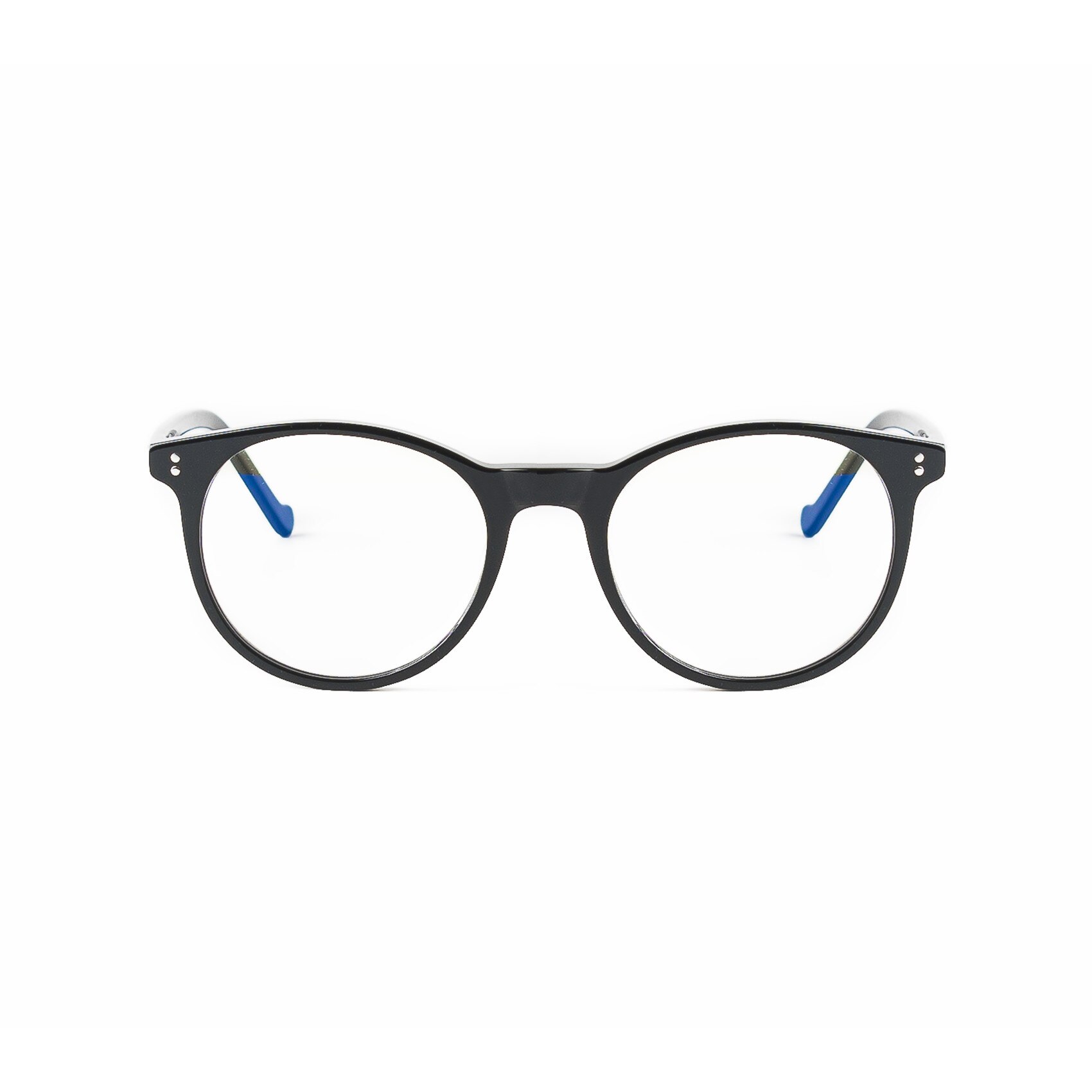 Ochelari protectie calculator, iBlue, Terre, fara dioptrii, acetat, negru, unisex