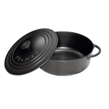 Oala din fonta emailata 30 cm, 5.7 L, Plamen Oala din fonta emailata 30 cm, 5.7 L, Plamen