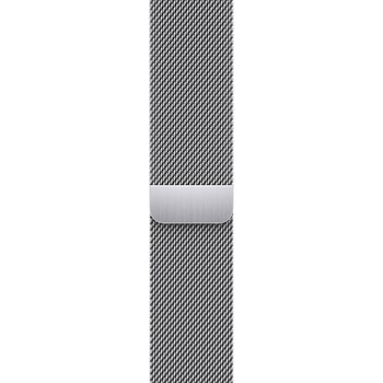 Curea pentru Apple Watch 45mm, Silver Milanese Loop Curea pentru Apple Watch 45mm, Silver Milanese Loop