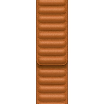 Curea pentru Apple Watch 41mm, Leather Link - M/L, Golden Brown Curea pentru Apple Watch 41mm, Leather Link - M/L, Golden Brown
