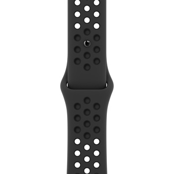 Curea pentru Apple Watch 45mm, Nike Sport Band, Anthracite/Black Curea pentru Apple Watch 45mm, Nike Sport Band, Anthracite/Black