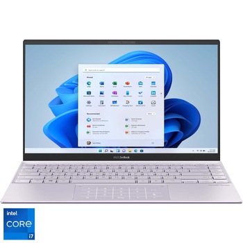 Laptop ultraportabil ASUS Zenbook 14 UX425EA cu procesor Intel® Core™ i7-1165G7, 14 Laptop ultraportabil ASUS Zenbook 14 UX425EA cu procesor Intel® Core™ i7-1165G7, 14