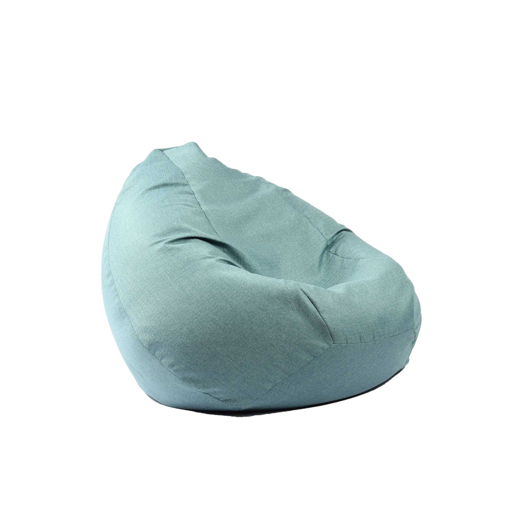 Fotoliu Pufrelax tip Sac Nirvana Gigant, Mare, Puddle, Gama Premium Textil, umplut cu perle polistiren