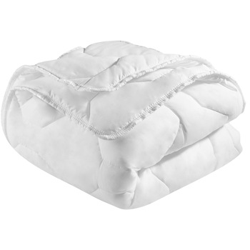 Pilota Microfibra Matlasata Iarna, Alba, 200x220, Pucioasa Pilota Microfibra Matlasata Iarna, Alba, 200x220, Pucioasa