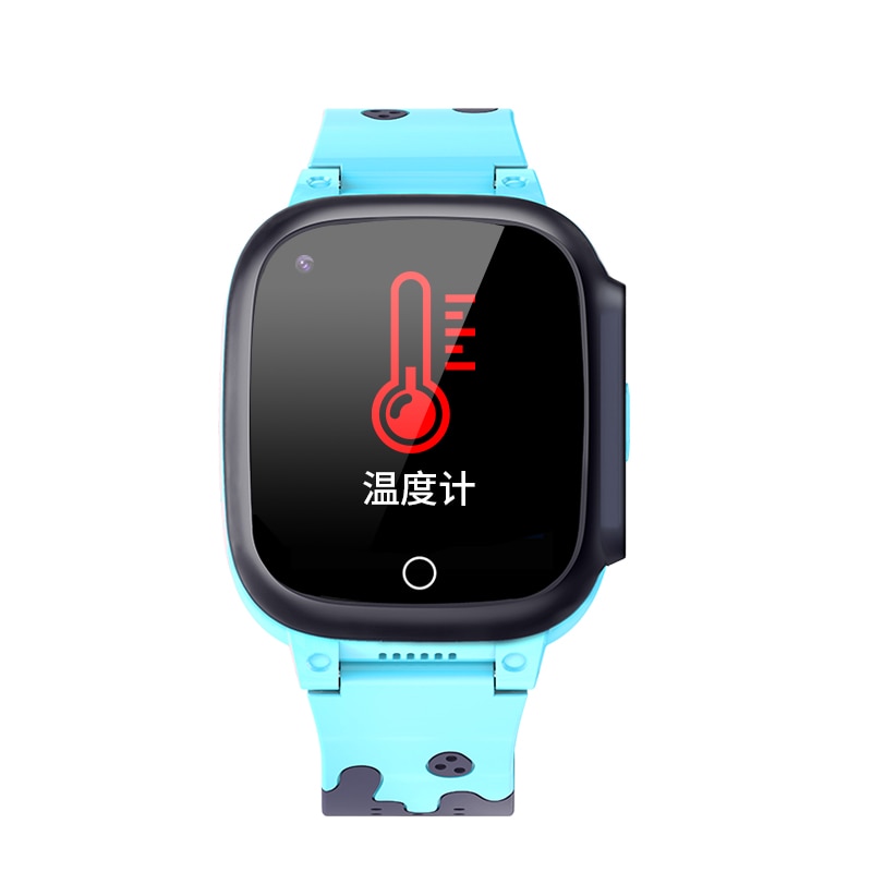 Ceas SmartWatch Pentru Copii Motto LT25, Albastru cu Localizare GPS, Termometru, History, Pedometru, Buton SOS, Mesaje vocale & text