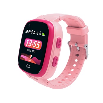 Ceas SmartWatch Pentru Copii Motto LT08, Roz cu Localizare GPS, Camera Foto, Geofence, Istoric, Pedometru, Alarma Ceas SmartWatch Pentru Copii Motto LT08, Roz cu Localizare GPS, Camera Foto, Geofence, Istoric, Pedometru, Alarma