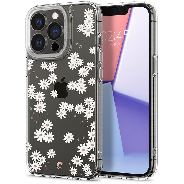 SPIGEN CYRILL CECILE tok, IPHONE 13 PRO-hoz, fehér