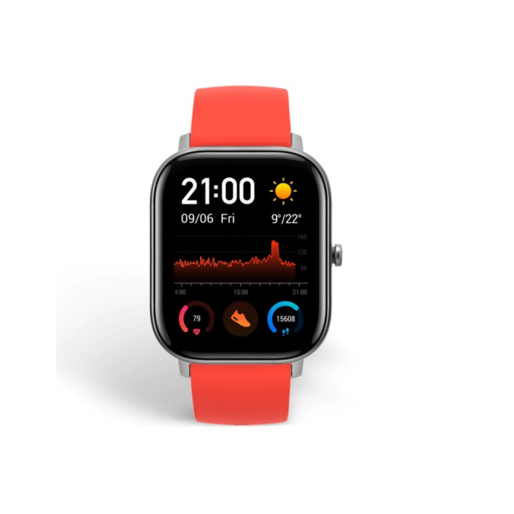 Смарт Часовник Xiaomi Amazfit GTS, Vermillion Orange
