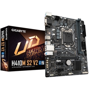 Placa de baza Gigabyte H410M S2 V2, Socket 1200 Placa de baza Gigabyte H410M S2 V2, Socket 1200