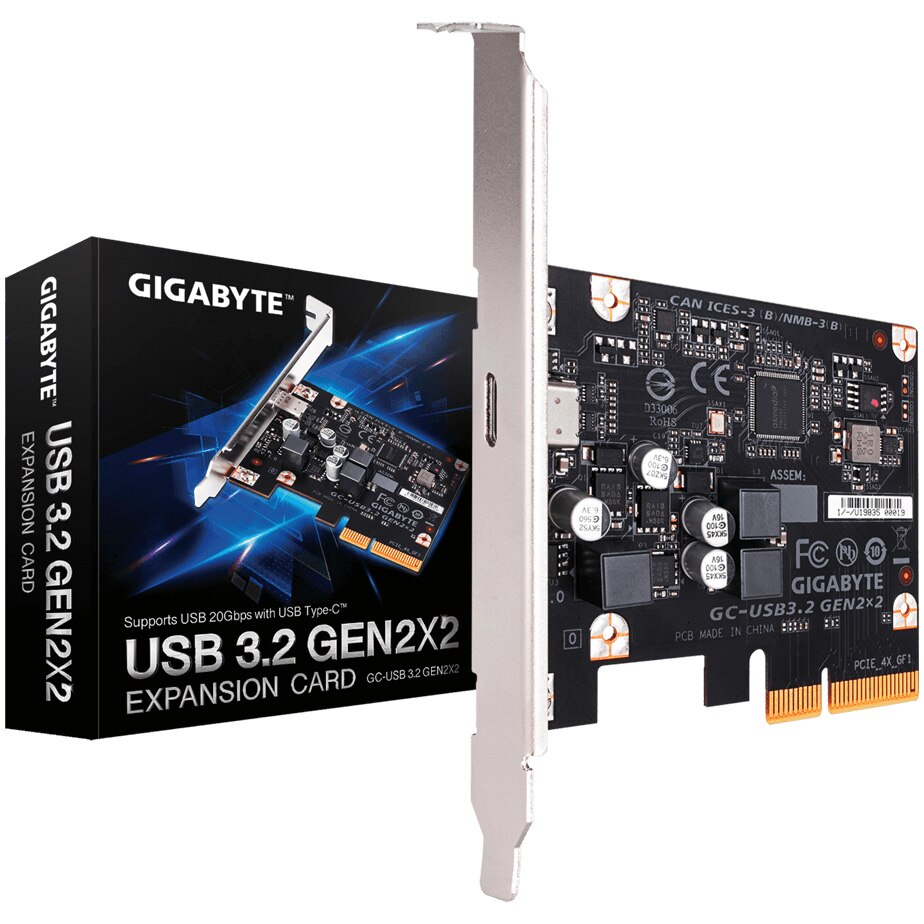 Placa de extensie Gigabyte GC-USB 3.2 GEN2X2, USB-Type C Gen 2x2
