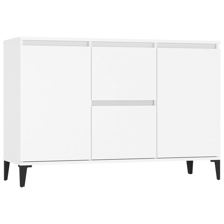 vidaXL fehér szerelt fa tálalószekrény 104 x 35 x 70 cm 806112