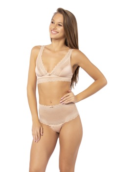 Sutien din dantela ,SM29, Bej, 75B Sutien din dantela ,SM29, Bej, 75B