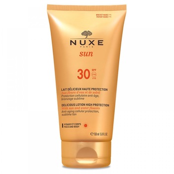 Lotiune pentru fata si corp Nuxe Delicious SPF 30 , 150 ml Lotiune pentru fata si corp Nuxe Delicious SPF 30 , 150 ml