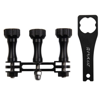Suport CNC Pentru Fixarea Simultana a 2 Camere Video Sport Suport CNC Pentru Fixarea Simultana a 2 Camere Video Sport