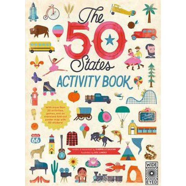 50 States: Activity Book