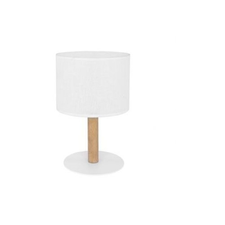 Нощна лампа Deva White Lampka Nocna 1 крушка, бял цвят, E27-60w
