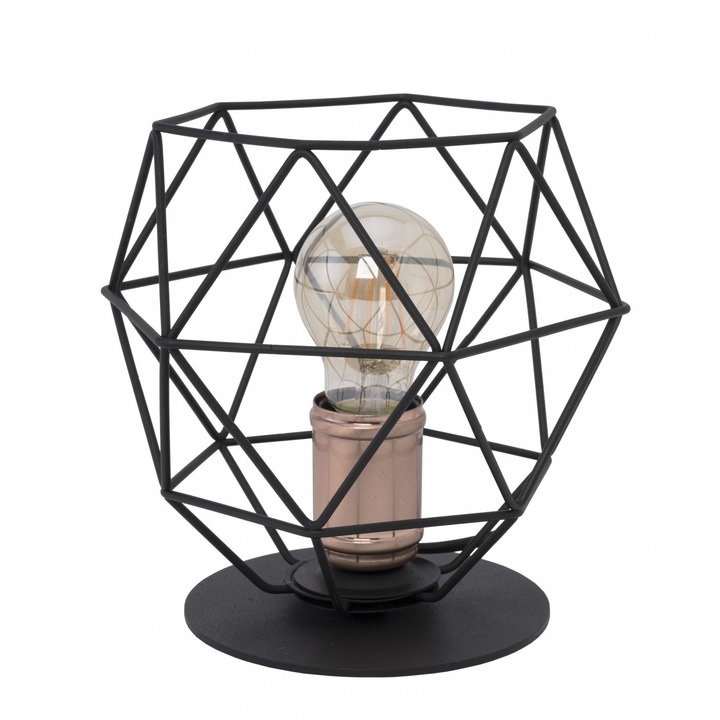 Нощна лампа Galaxy Lampka Nocna 1 крушка, черен цвят, E27-60w