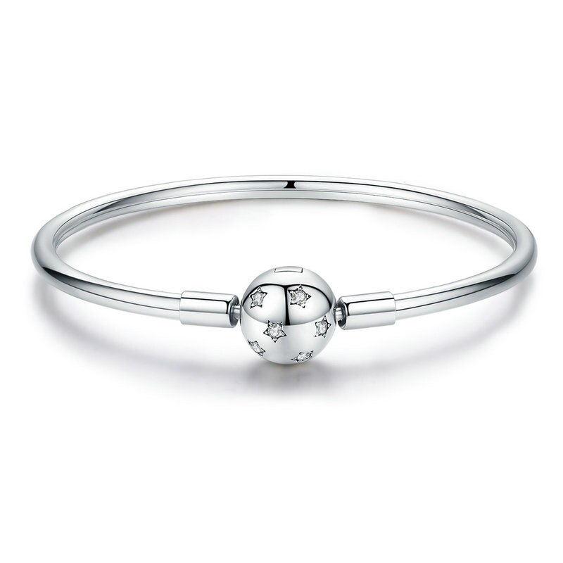 Bratara din argint 925, cu stelute si cristale, BeSpecial, BST0079_19