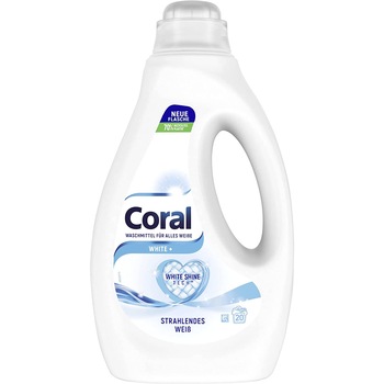 Detergent lichid Coral Optimal White 20 spalari 1,25 l Detergent lichid Coral Optimal White 20 spalari 1,25 l