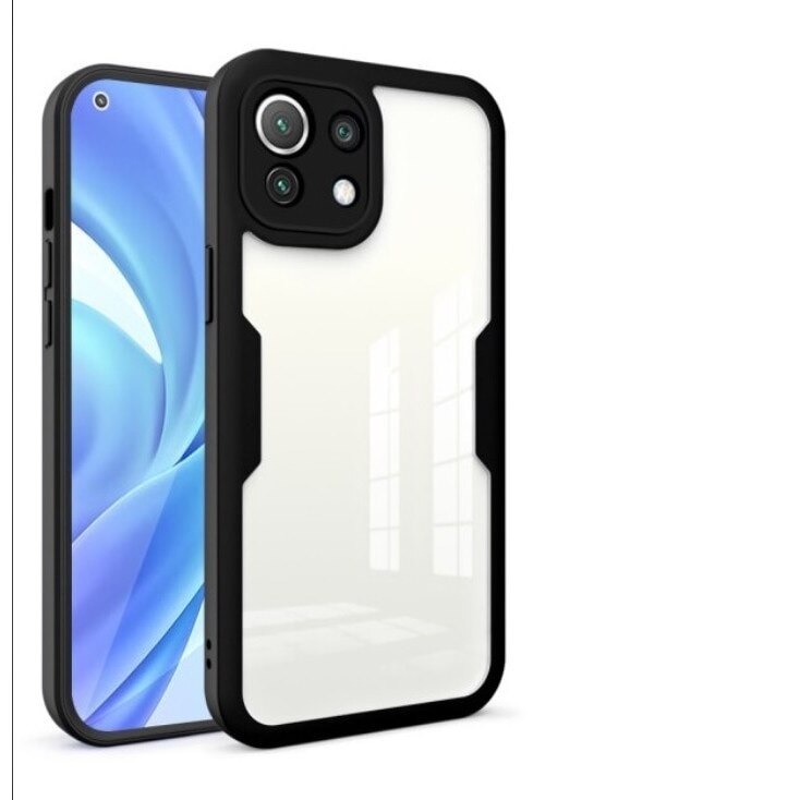 Pachet 360: Folie integrata + Husa pentru Xiaomi Mi 11 Lite Cover360 - negru