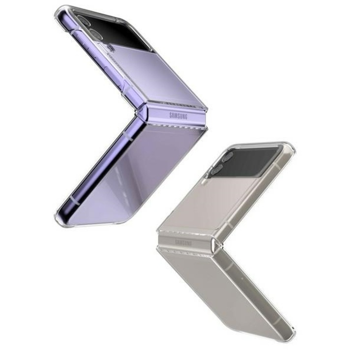 Калъф Mercury Super Protect PC Hard Case, 2-Pack, за Samsung Galaxy Flip 3, Crystal Clear