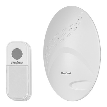 Sonerie wireless fara fir, Ovala, actiune 80m Sonerie wireless fara fir, Ovala, actiune 80m