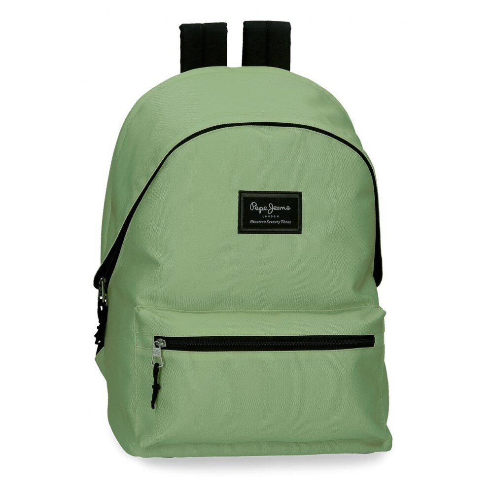 Rucsac casual, compartiment laptop/tableta, Pepe Jeans Aris Colorful, verde, 44x31x15 cm