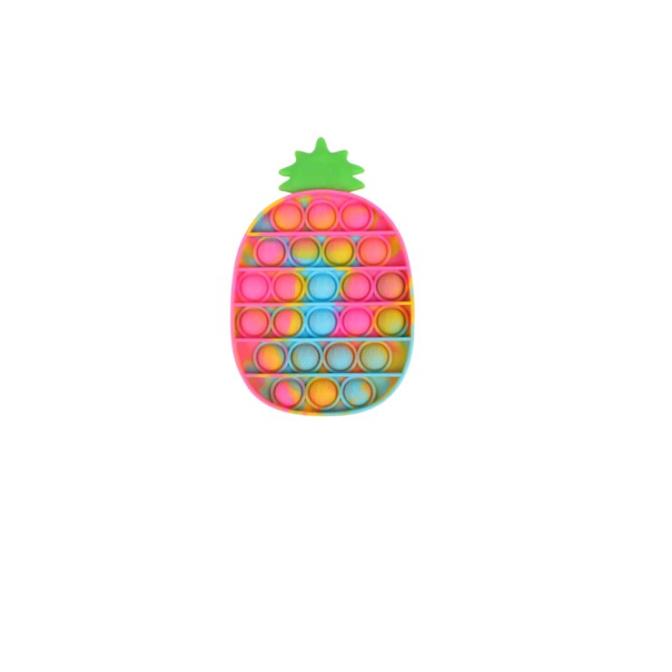 Jucarie senzoriala antistres, POP IT multicolor - ananas 2 - K KATHODE