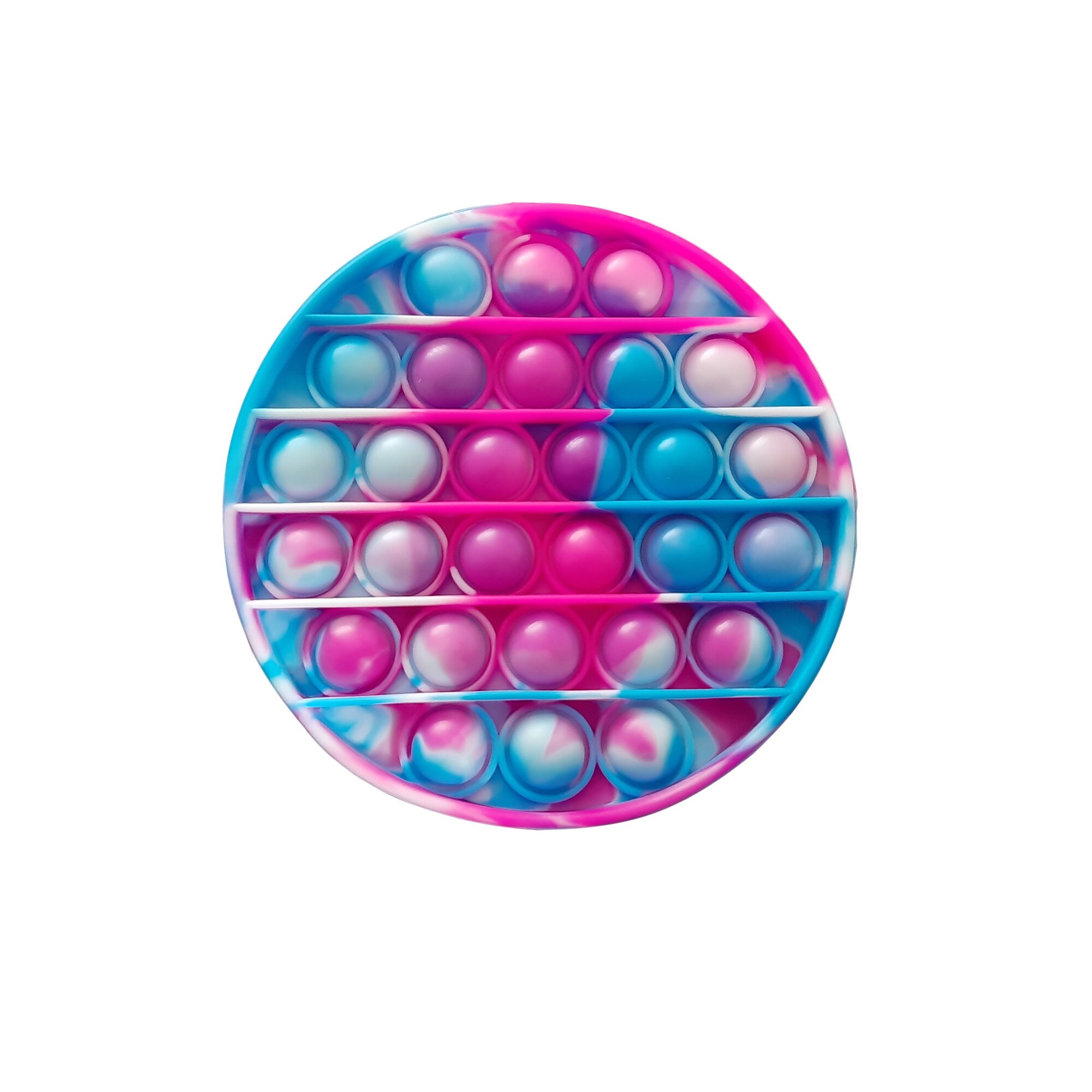 Jucarie anti-stres POP IT cerc - roz, albastru K KATHODE