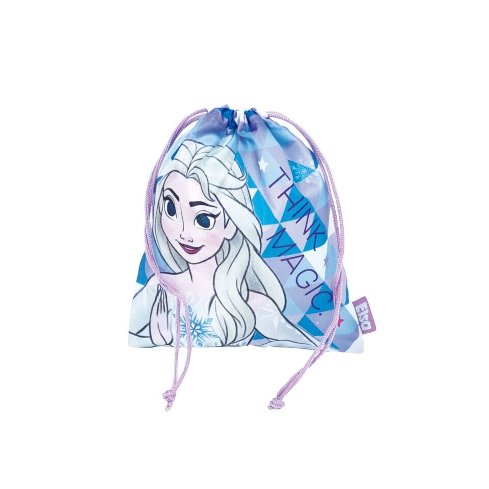 Sac poliester, Frozen, Think Magic, mov, 26 x 21cm