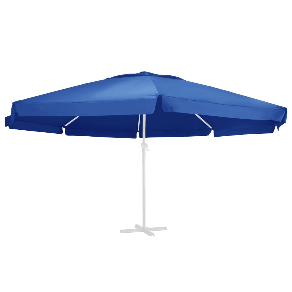 Panza de schimb umbrela de soare gradina albastru azuriu 600 cm 312553