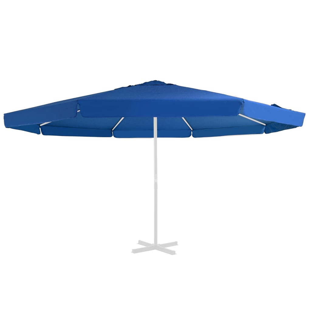 Panza de schimb umbrela de soare gradina albastru azuriu 500 cm 312545
