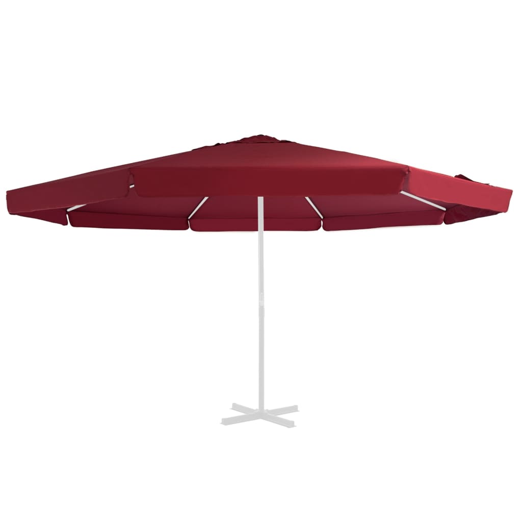 Panza de schimb umbrela de soare de exterior, rosu bordeaux, 500 cm 312542
