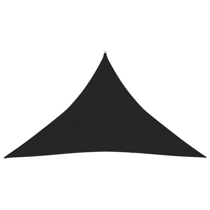 Panza parasolar vidaXL, negru, 3 x 3 x 4,2 m, HDPE, 160 g/m², 0.7 kg