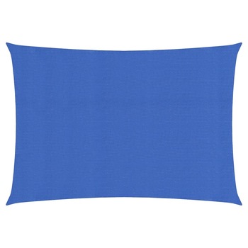 Panza de parasolar pentru exterior in forma dreptunghiulara vidaXL, Polietilena, 200 x 400 cm, Albastru Panza de parasolar pentru exterior in forma dreptunghiulara vidaXL, Polietilena, 200 x 400 cm, Albastru