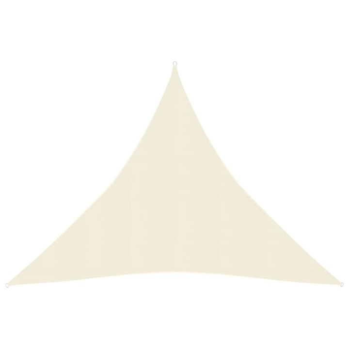 Set panza parasolar vidaXL, crem, 4,5x4,5x4,5 m, HDPE, 160 g/m²