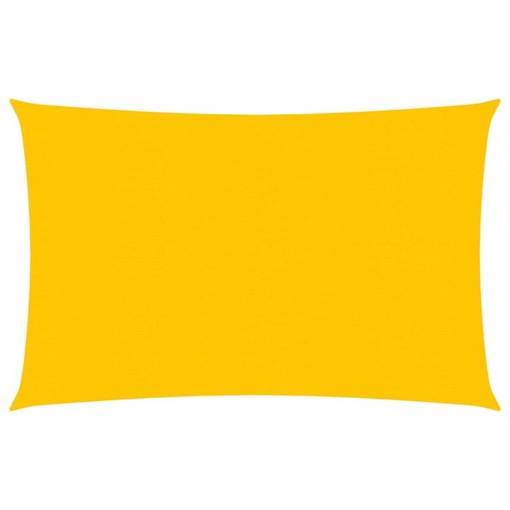 Panza parasolar vidaXL, 2.5 x 4.5 m, Galben, 311565