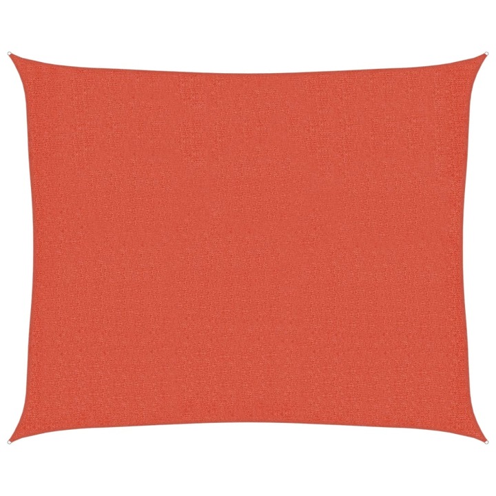 VidaXL terrakotta HDPE napvitorla 160 g/m² 2,5 x 3 m 311342