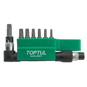 Set biti torx special T10-T40. 30mm 8 piese Set biti torx special T10-T40. 30mm 8 piese