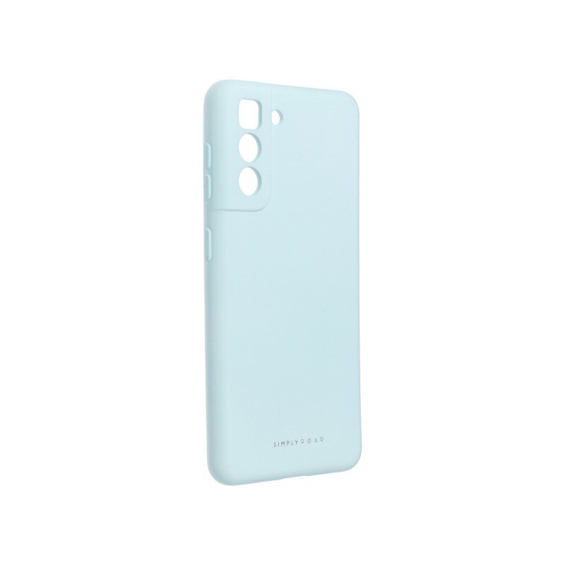 Husa Spate Roar Space Compatibila Cu Samsung Galaxy S21 5G, Silicon Soft, Sky Blue