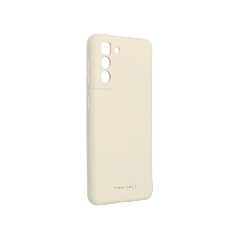 Husa Spate Roar Space Compatibila Cu Samsung Galaxy S21 5G, Silicon Soft, Aqua White