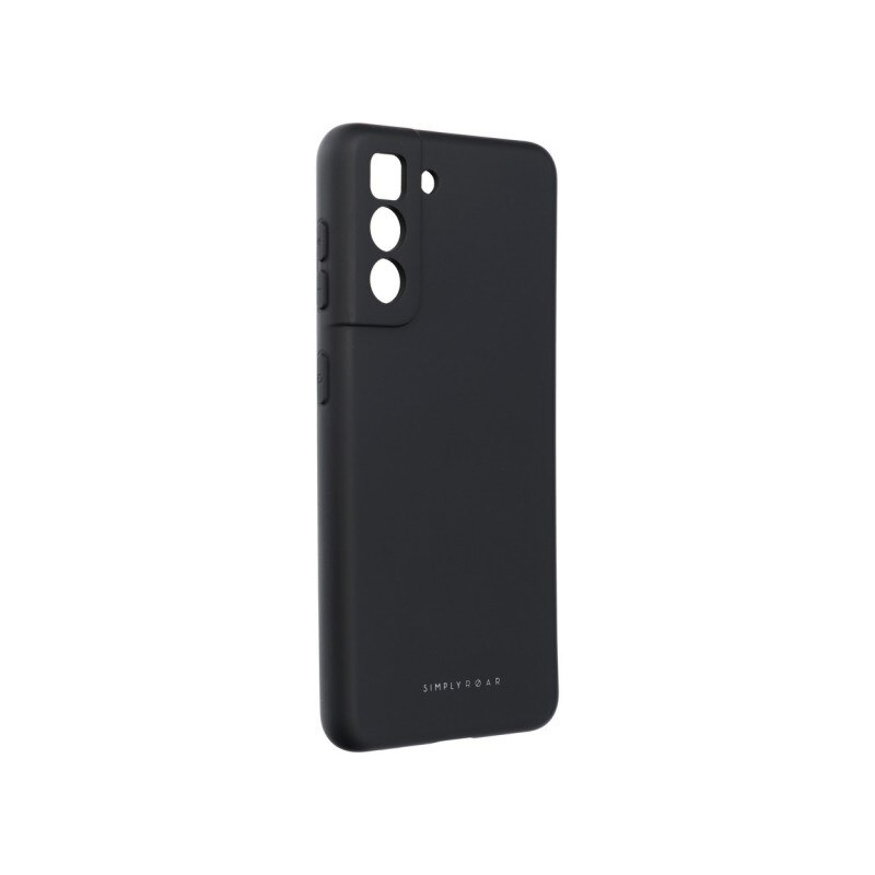 Husa Spate Roar Space Compatibila Cu Samsung Galaxy S21 5G, Silicon Soft, Negru